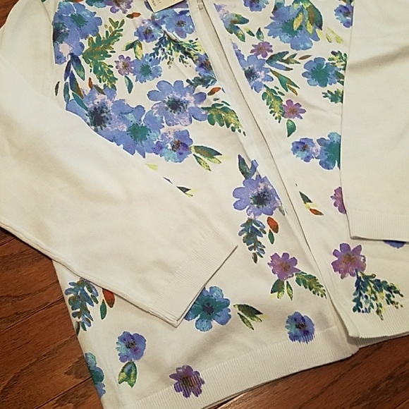 Talbots Lightweight Cardigan Sweater - Picture 4 of 6